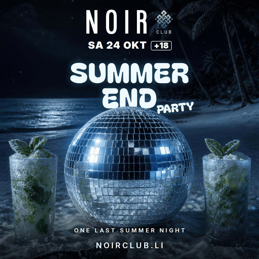 Flyer: SUMMER END PARTY